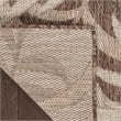 Nourison Home Garden Oasis 5' x 7' Fabric Mocha Area Rug