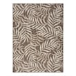 Nourison Home Garden Oasis 5' x 7' Fabric Mocha Area Rug