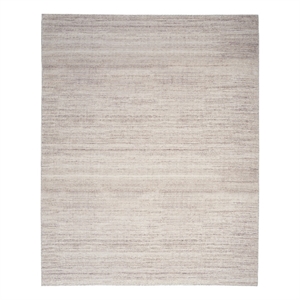 Nourison Home Washable Essentials 6' x 9' Fabric Ivory Mocha Area Rug