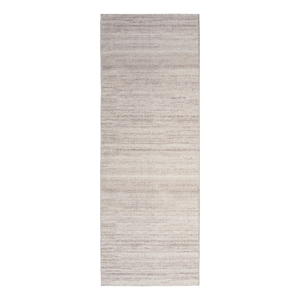Nourison Home Washable Essentials 8' Runner Fabric Ivory Mocha Area Rug