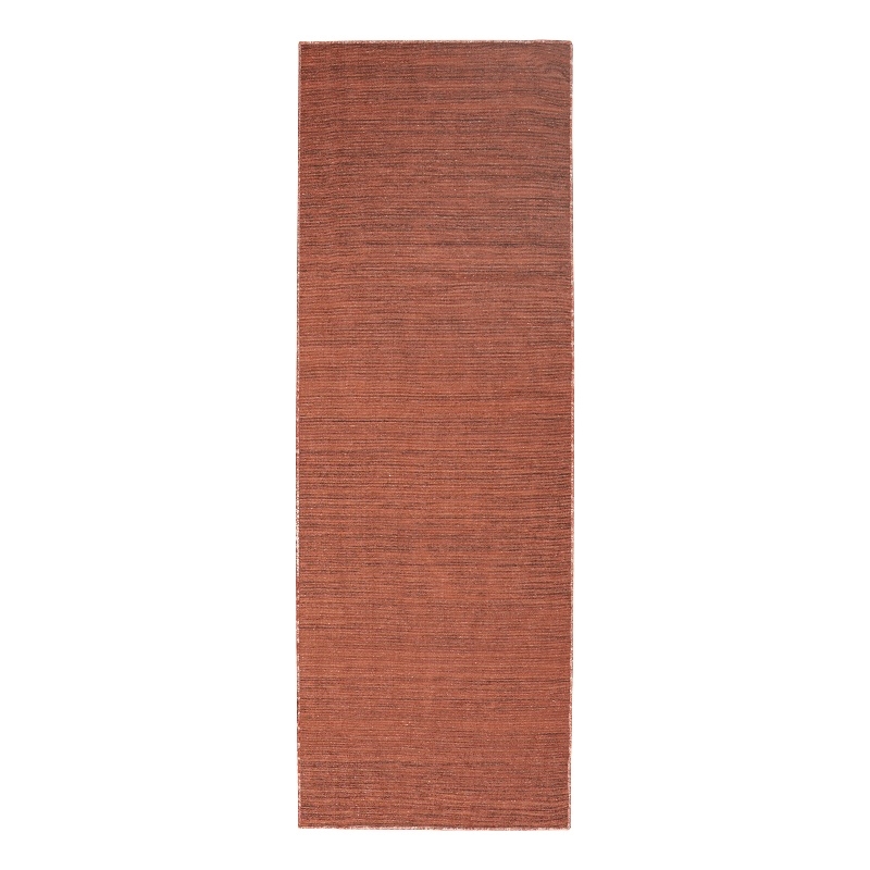 Nourison Home Washable Essentials 8' Runner Fabric Brick Area Rug