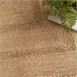 Nourison Home Natural Seagrass 6' x 9' Fabric Natural Area Rug