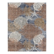 Nourison Pompeii 8' x 10' Blue Multicolor Fabric Nautical & Beach Area Rug