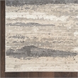 Nourison Home Eco-Friendly 6' x 9' Fabric Ivory Multicolor Area Rug