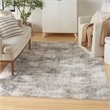 Nourison Home Eco-Friendly 6' x 9' Fabric Ivory Multicolor Area Rug