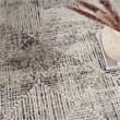 Nourison Home Eco-Friendly 6' x 9' Fabric Ivory Multicolor Area Rug