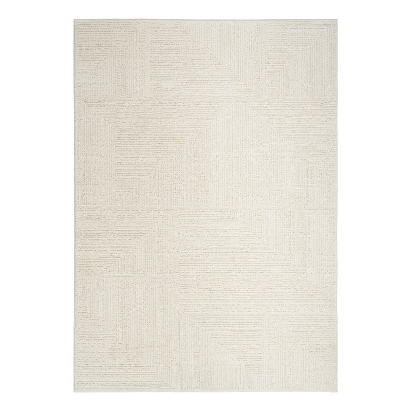 Nourison Home Eco-Friendly 6' x 9' Fabric Ivory Area Rug