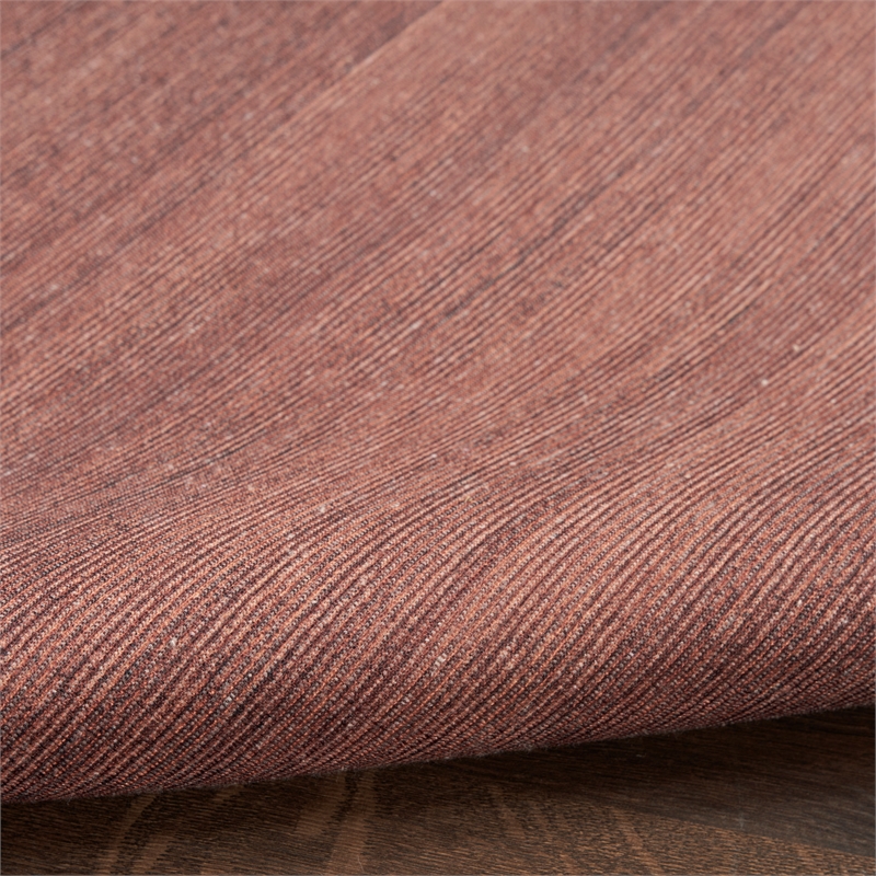 Nourison Home Washable Essentials 9' x 12' Fabric Area Rug in Mocha