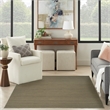 Nourison Home Washable Essentials 5' x 7' Fabric Green Area Rug