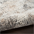 Nourison Home Eco-Friendly 5' x 7' Fabric Ivory Multicolor Area Rug