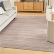 Nourison Home Washable Essentials 9' x 12' Fabric Ivory Mocha Area Rug