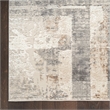 Nourison Home Eco-Friendly 9' x 12' Fabric Ivory Multicolor Area Rug