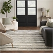 Nourison Home Eco-Friendly 9' x 12' Fabric Ivory Multicolor Area Rug