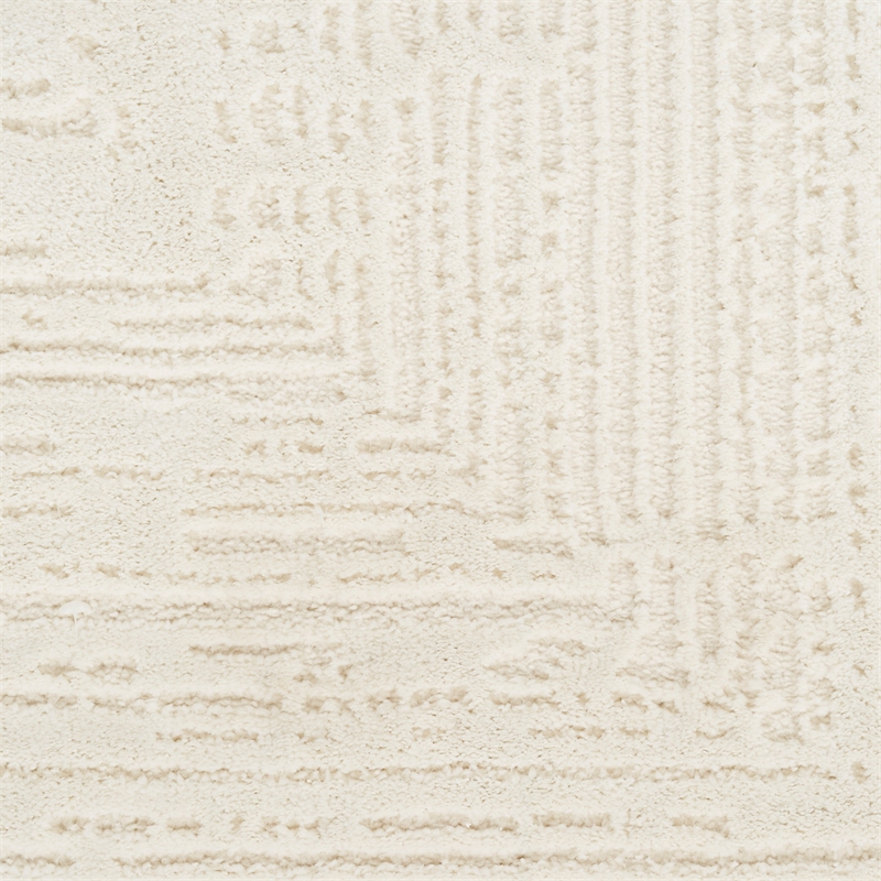 Nourison Home Eco-Friendly 5' x 7' Fabric Ivory Area Rug