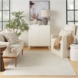 Nourison Home Eco-Friendly 5' x 7' Fabric Ivory Area Rug