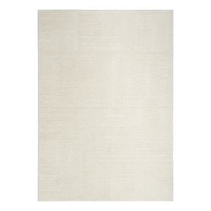 Nourison Home Eco-Friendly 5' x 7' Fabric Ivory Area Rug