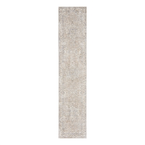Nourison Home Astra Machine Washable 6' Runner Fabric Beige Area Rug
