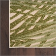Nourison Home Aloha 12' x 15' Fabric Ivory Green Area Rug