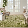 Nourison Home Aloha 12' x 15' Fabric Ivory Green Area Rug