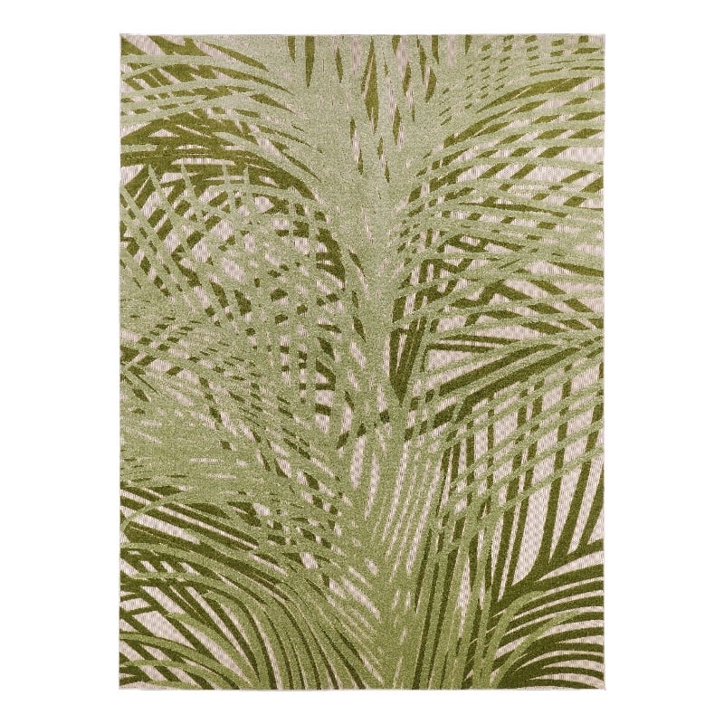 Nourison Home Aloha 12' x 15' Fabric Ivory Green Area Rug