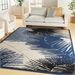 Nourison Home Aloha 5' x 7' Fabric Navy Area Rug