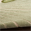Nourison Aloha 6' Runner Green Yellow Fabric Outdoor Area Rug (6' Runner)