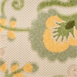 Nourison Aloha 12' x 15' Ivory Green Fabric Outdoor Area Rug (12' x 15')