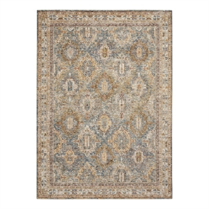 Nourison Petra 9' x 13' Blue   Area Rug