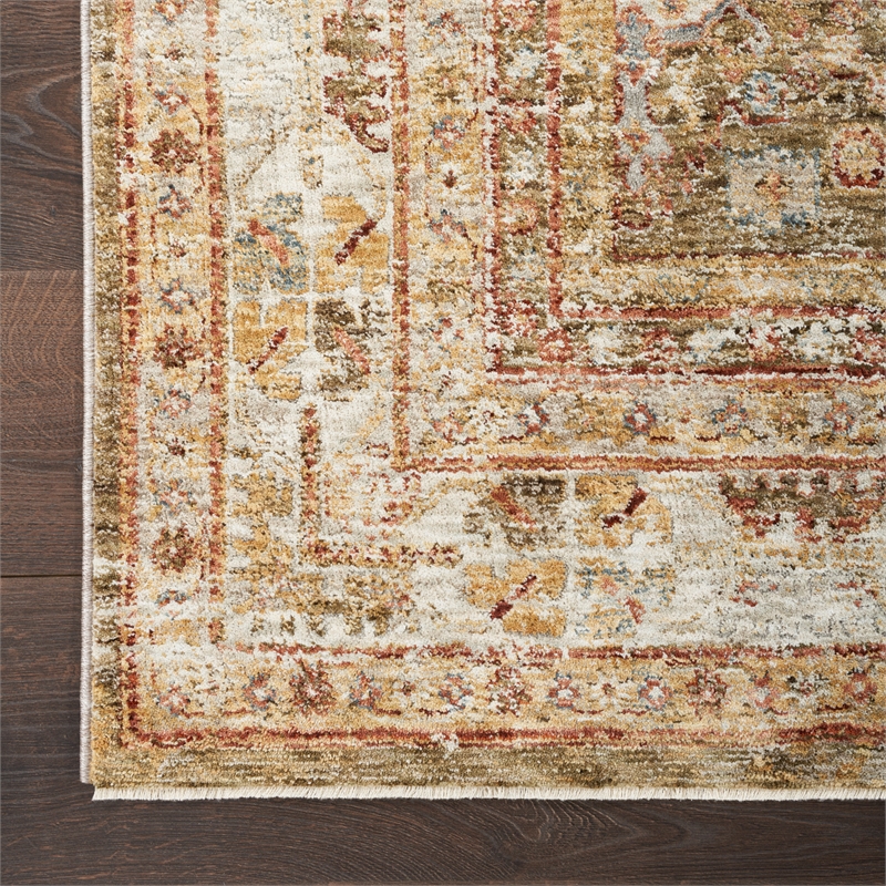 Nourison Petra 9' x 13' Green   Area Rug
