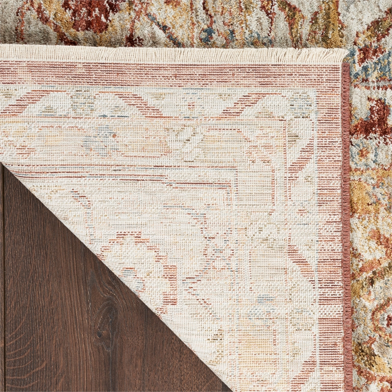 Nourison Petra 9' x 13' Rust   Area Rug