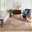 Nourison Petra 9' x 13' Ivory Multicolor   Area Rug
