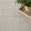 Nourison Home Textured Home 9' x 12' Ivory Mocha   Area Rug