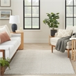 Nourison Home Textured Home 9' x 12' Ivory Mocha   Area Rug