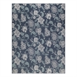 Nourison Home Garden Oasis  8' x 10' Navy   Area Rug