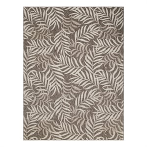 Nourison Home Garden Oasis  9' x 12' Mocha   Area Rug