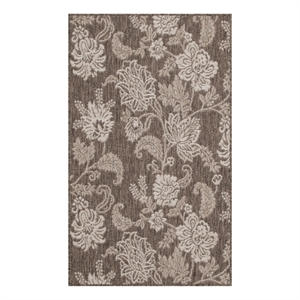 Nourison Home Garden Oasis  3' x 5' Mocha   Area Rug