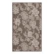 Nourison Home Garden Oasis  3' x 5' Mocha   Area Rug