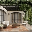 Nourison Home Garden Oasis  8' x 10' Coral   Area Rug