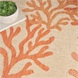 Nourison Home Garden Oasis  8' x 10' Coral   Area Rug