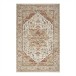 Nourison Petra 9' x 13' Ivory Rust Fabric Traditional Area Rug
