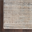 Nourison Nyle 9' x 11' Ivory Multicolor Fabric Transitional Area Rug