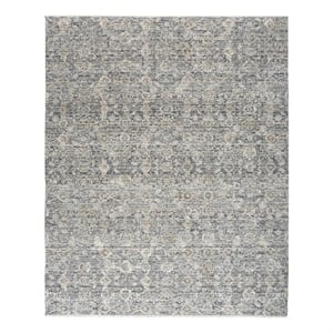 Nourison Nyle 9' x 11' Charcoal Fabric Transitional Area Rug