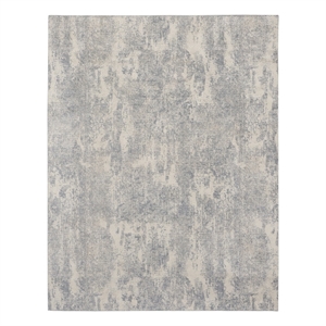 Nourison Splendid 8' x 10' Light Gray Fabric Contemporary Area Rug