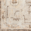 Nourison Astra Machine Washable Center medallion Beige Fabric Area Rug (2' x 4')