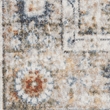Nourison Astra Machine Washable 7' x 9' Gold Grey Area Rug