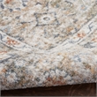 Nourison Astra Machine Washable 7' x 9' Gold Grey Area Rug