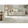 Nourison Astra Machine Washable 7' x 9' Gold Grey Area Rug