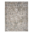 Nourison Astra Machine Washable 7' x 9' Gold Grey Area Rug
