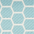 Nourison Reversible Ind/Outd 8' x 10' Aqua Area Rug