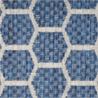 Nourison Reversible Ind/Outd 8' x 10' Blue Area Rug